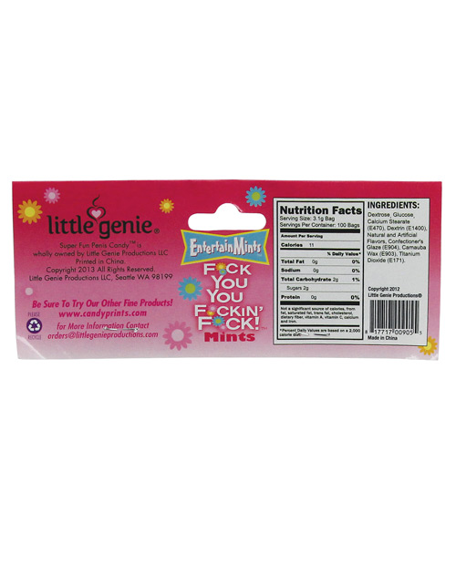 Fuck You You Fuckin Fuck Mints - Bag of 25