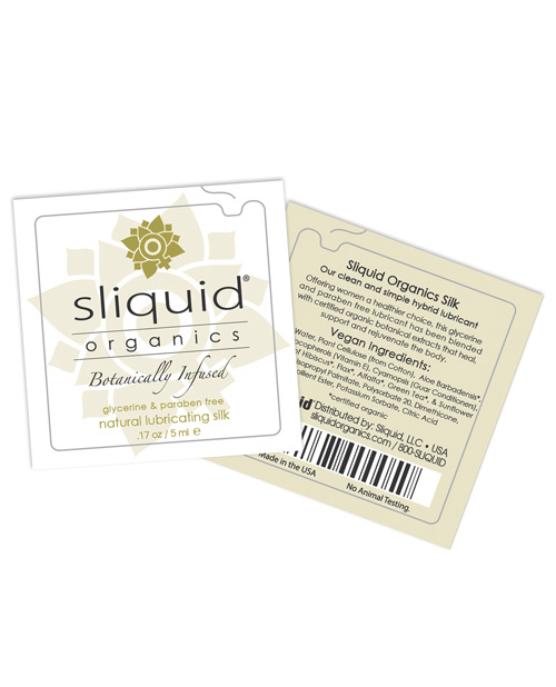 Sliquid Organics Silk Lubricant - 4.2 oz