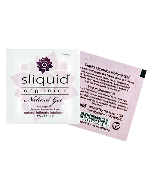 Sliquid Organics Natural Lubricating Gel - 4.2 oz