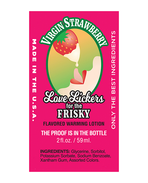 Love Lickers - 2 oz  Virgin Strawberry