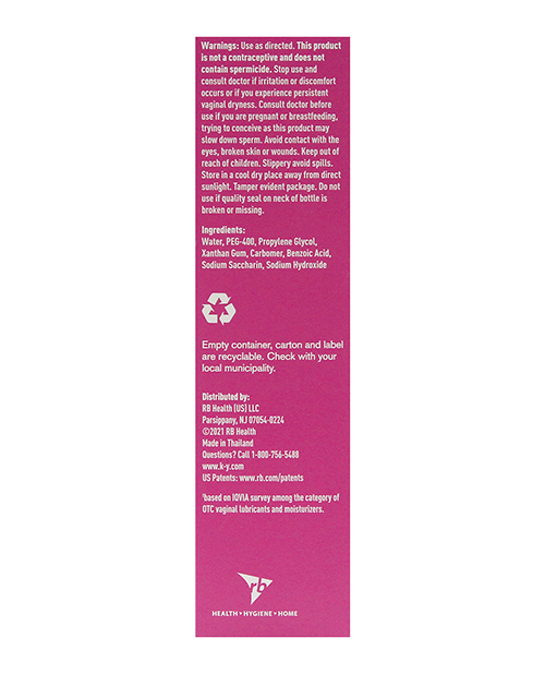 K-Y Natural Feeling Liquid - 2.5 oz