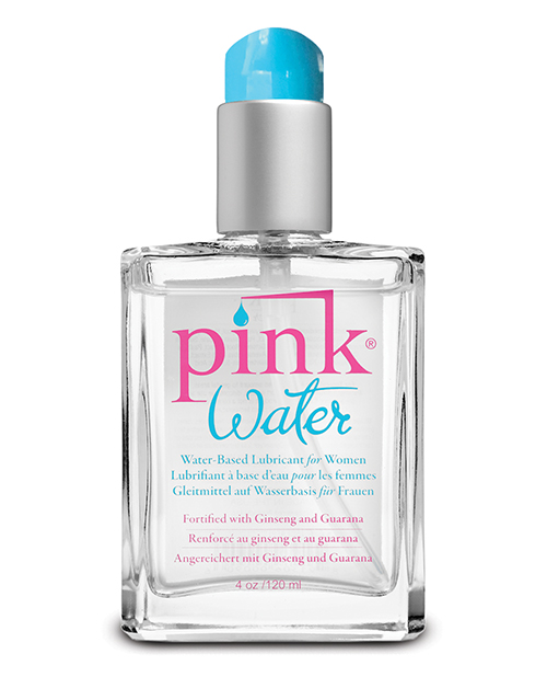 Pink Water Based Lubricant - 4 oz Bottle w/Pump