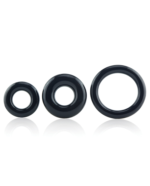 Screaming O RingO - Black Pack of 3