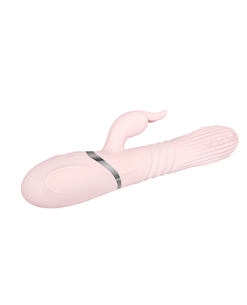 Adam & Eve Eve's Thrusting Rabbit w/Orgasmic Beads - Pink