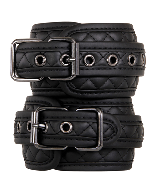 Adam & Eve's Fetish Dreams Ankle Cuffs - Black