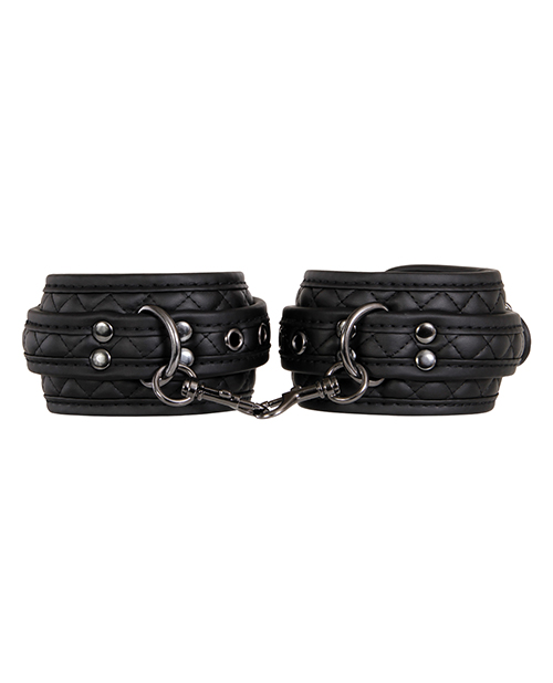 Adam & Eve's Fetish Dreams Ankle Cuffs - Black