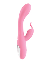 Adam & Eve Eve's Rechargeable Slimline Rabbit - Pink