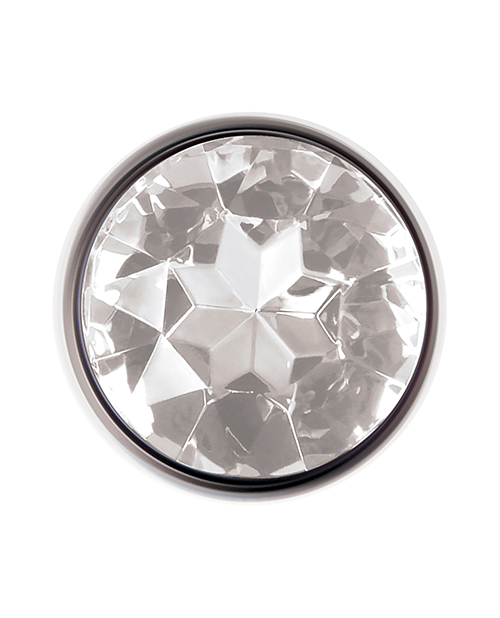 Adam & Eve Clear Gem Anal Plug Small