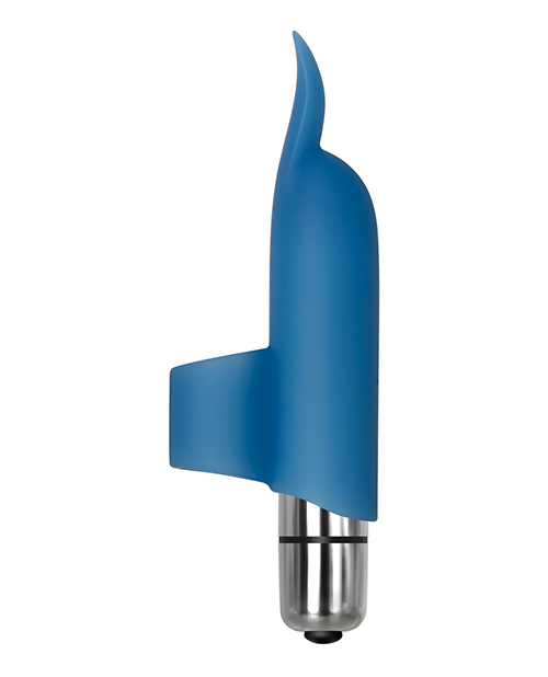 Adam & Eve Dolphin Finger Vibe - Blue