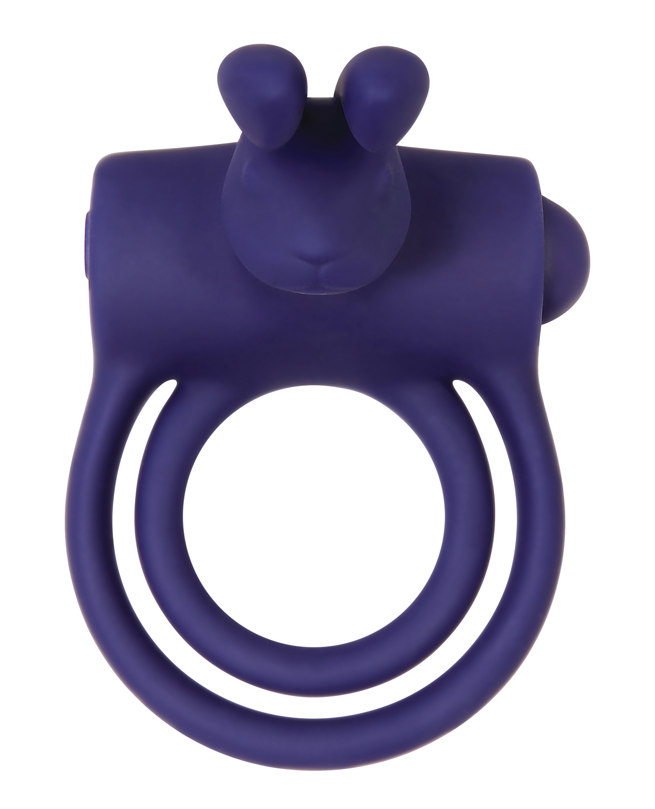 Adam & Eve's Silicone Remote Control Rabbit Ring - Purple
