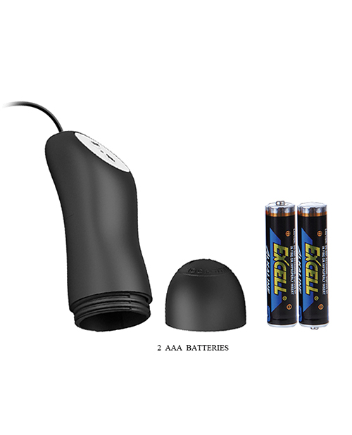 Pretty Love Double Vibro Bullets w/Electrostim - Black