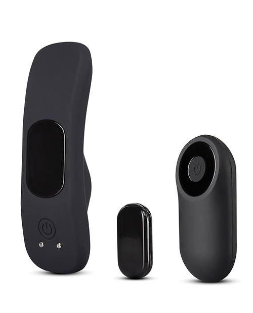 Blush Temptasia Remote Control Panty Vibe - Black