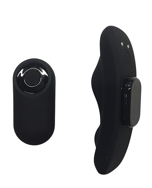 Blush Temptasia Remote Control Panty Vibe - Black