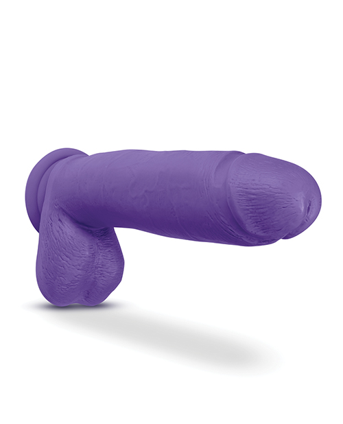 Blush Au Naturel Bold Huge 10" Dildo - Purple