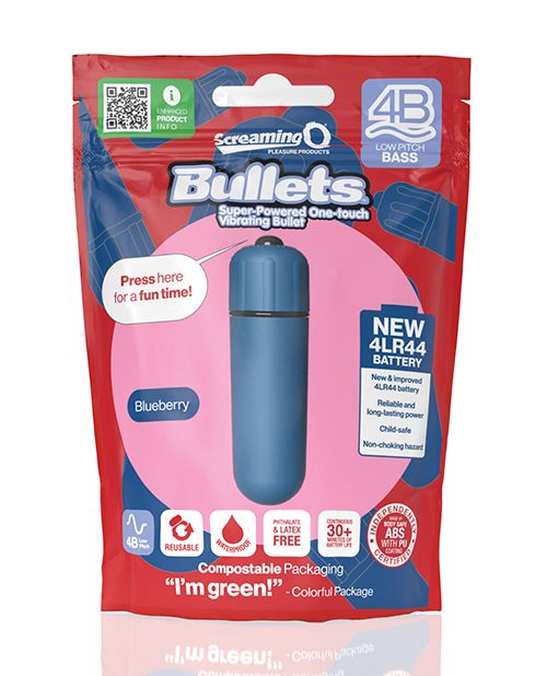 Screaming O 4B Bullet - Blueberry