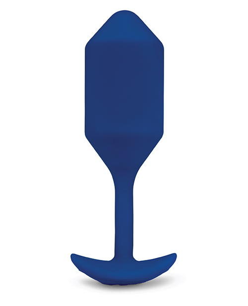 b-Vibe Vibrating Weighted Snug Plug XL - 247 g Navy