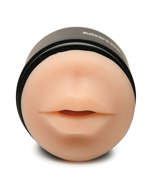 Curve Toys Mistress Double Shot Mini Masturbator Ass & Mouth - Light