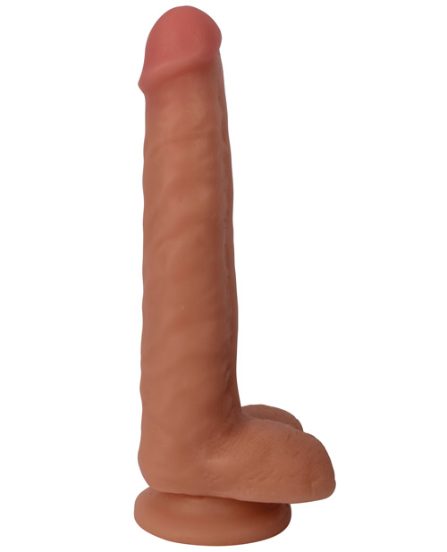 Curve Toys Thinz 8" Slim Dong w/Balls - Vanilla