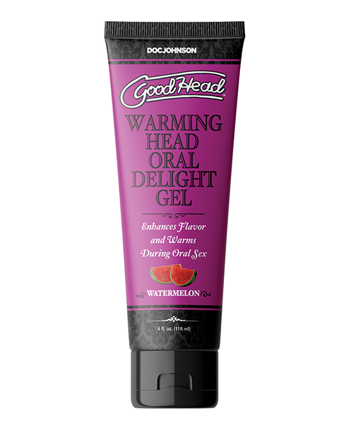 GoodHead Warming Oral Delight Gel - 4 oz Watermelon
