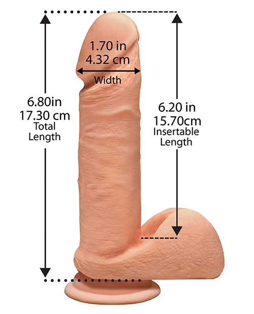 The D 7" Dual Density Perfect D w/Balls - Vanilla