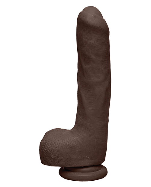The D 9" Dual Density Uncut D w/Balls - Chocolate