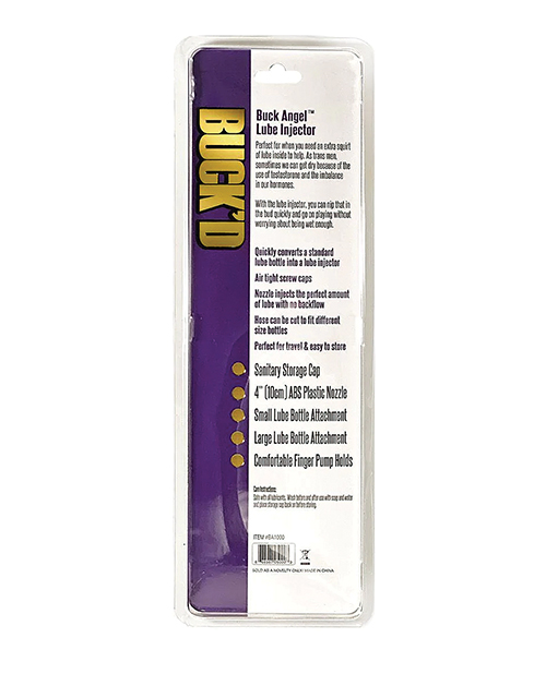 Buck Angel Buck'd Lube Injector