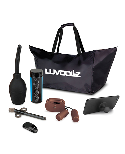 Luvdollz Remote Control Rechargeable Fuck Buddy w/Douche - Ivory