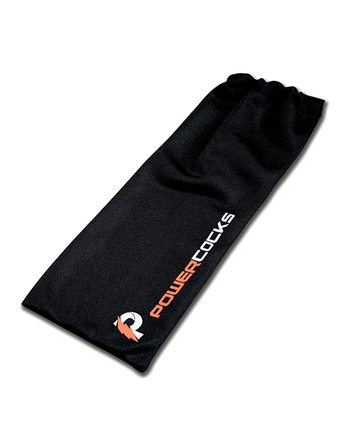 Powercocks 7" Slim Anal Realistic Vibrator - Dark Brown