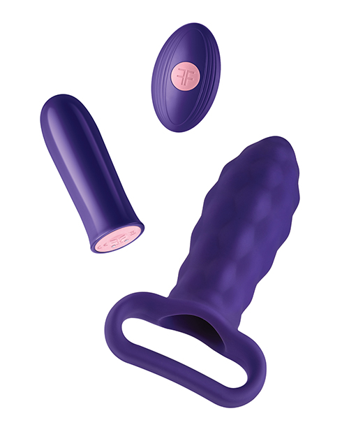 Femme Funn Versa Bullet w/Plug Sleeve - Dark Purple