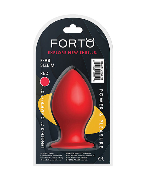Forto F-98 Plug - Medium Red