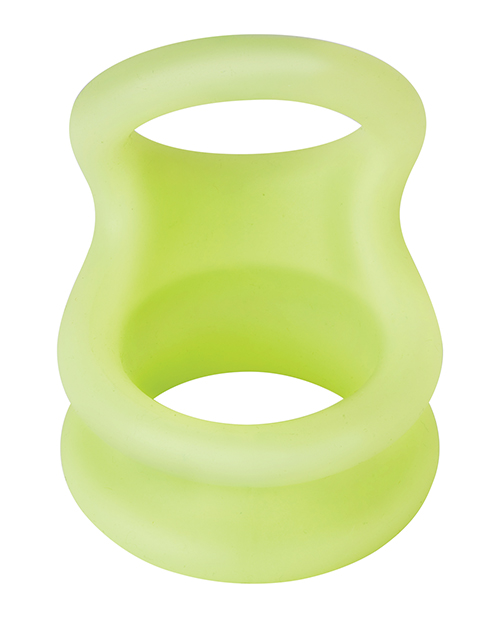 Forto F-20 60/77mm Liquid Silicone Balls Stretcher - Glow in the Dark