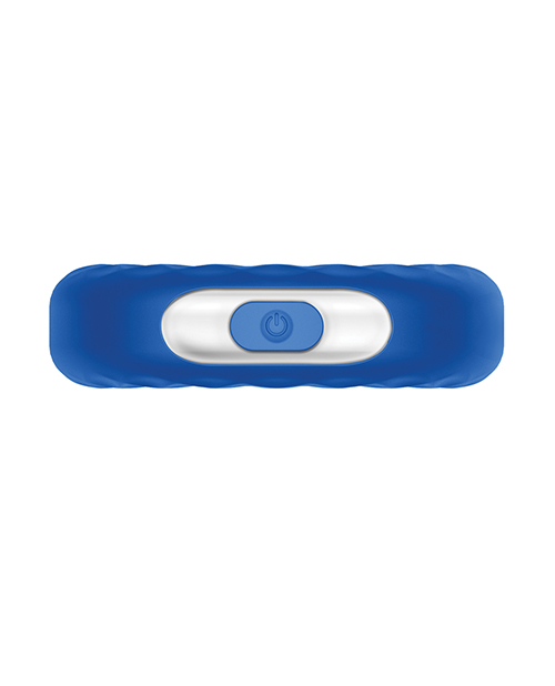 Forto F-15 Vibrating Cock Ring - Blue