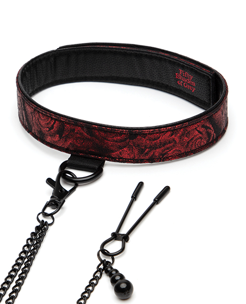 Fifty Shades of Grey Sweet Anticipation Collar Nipple Clamps