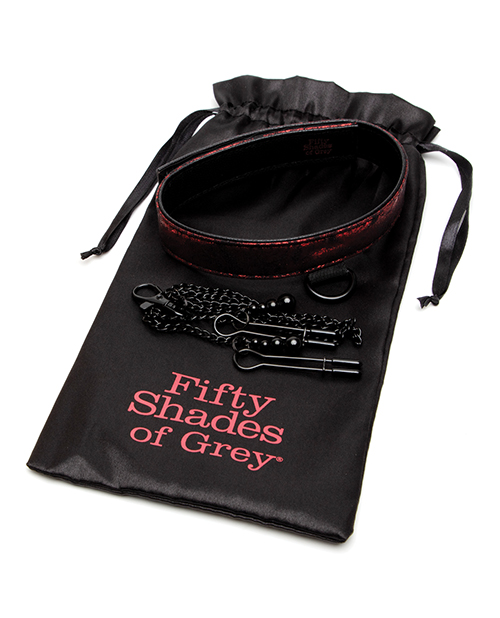 Fifty Shades of Grey Sweet Anticipation Collar Nipple Clamps