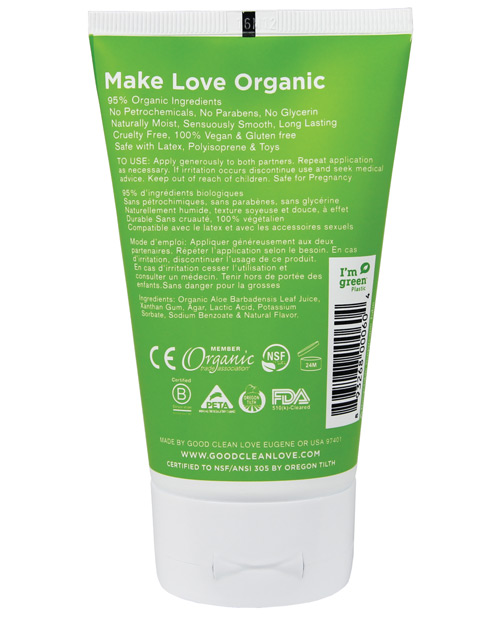 Good Clean Love Almost Naked Organic Personal Lubricant - 4 oz
