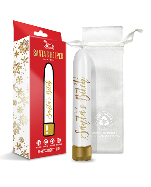 Santa's Helper Merry & Mighty Vibe w/Storage Bag - Santa's Bitch