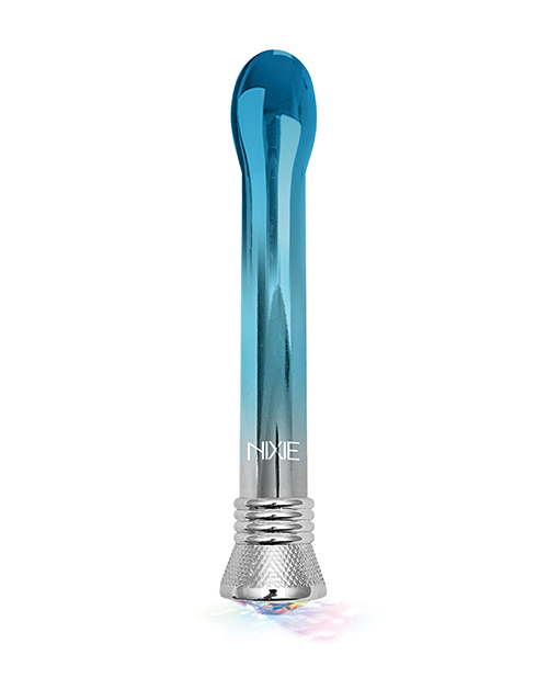 Nixie Waterproof Bulb Vibe  - 10 Function Blue Ombre Glow
