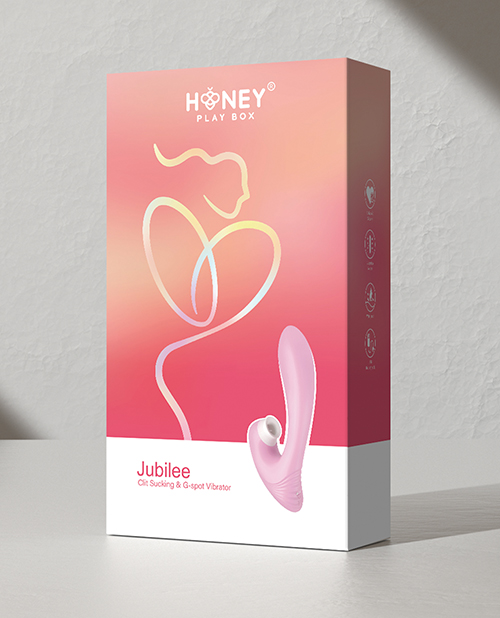 Jubilee G-Spot Vibrator & Licking Clitoral Stimulator - Pink