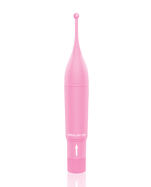 The 9's Clitterific! Pearl Point Clitoral Stimulator - Pink