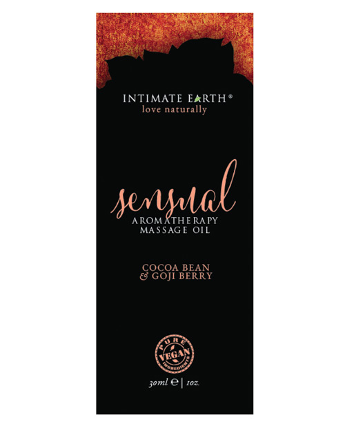 Intimate Earth Sensual Massage Oil - 120 ml Cocoa Bean & Gogi Berry