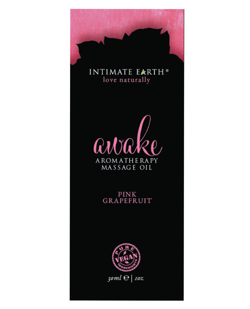 Intimate Earth Awake Massage Oil - 120 ml Pink Grapefruit
