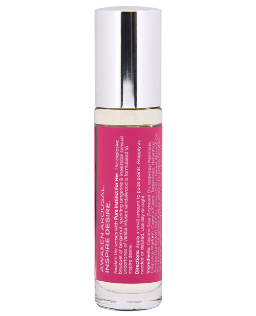 Pure Instinct Pheromone Perfume Oil Roll On For Her - 10.2 ml