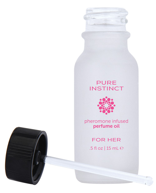 Pure Instinct Pheromone Perfume Oil for Her - .5 oz.