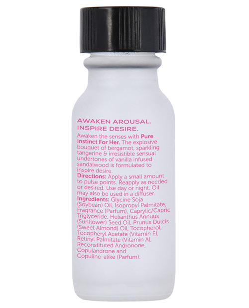 Pure Instinct Pheromone Perfume Oil for Her - .5 oz.