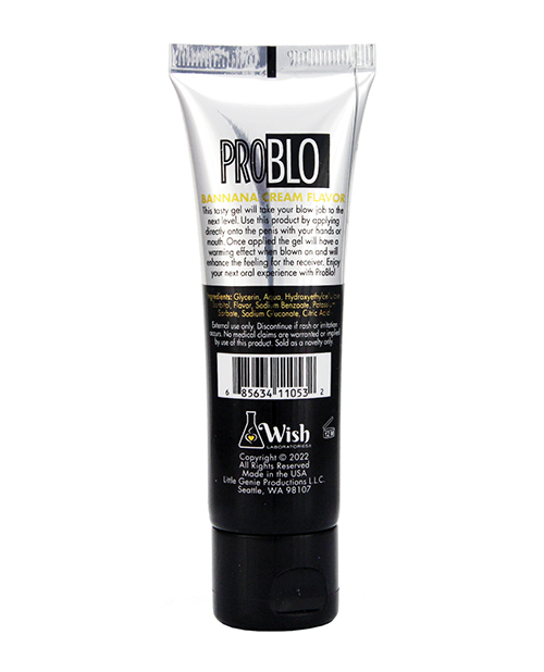 Pro Blo Oral Pleasure Gel - Banana Cream
