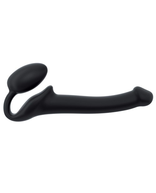 Strap On Me Silicone Bendable Strapless Strap On Small - Black