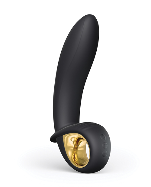 Dorcel Deep Expand Inflatable Vibrator - Black/Gold