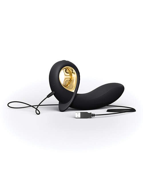 Dorcel Deep Expand Inflatable Vibrator - Black/Gold