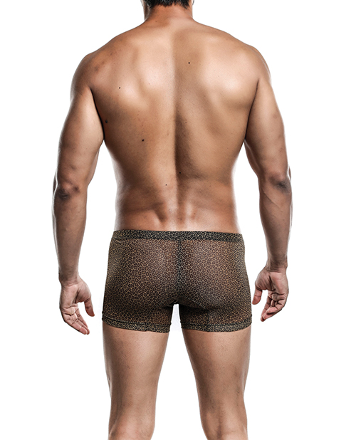 Male Basics Sinful Magic Leopard Pouch Boxer Black L/XL