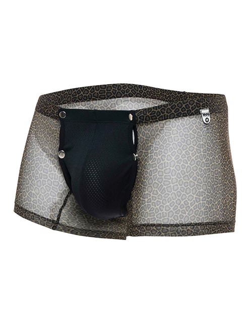 Male Basics Sinful Magic Leopard Pouch Boxer Black L/XL